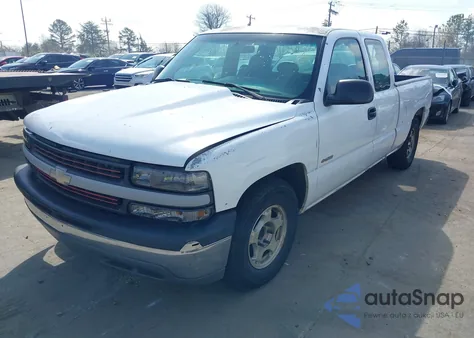 2002 Chevrolet Silverado 1500 from USA, damaged, VIN 2GCEC19W321421602